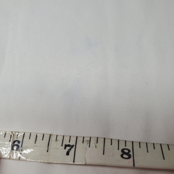 Patrizia Luca Milano Twofer White and Peach Blouse - Picture 8 of 9